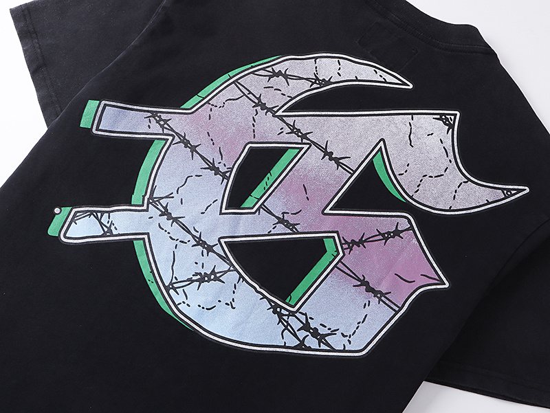 Godspeed Skull & Axe Graphic T-Shirt ¡ª detail