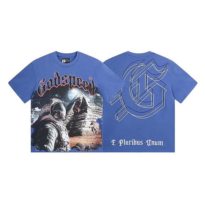 Godspeed Astronaut Graphic T-Shirt ¡ª front