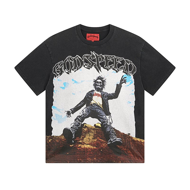Godspeed Washed Rock Graphic T-Shirt ¡ª hero
