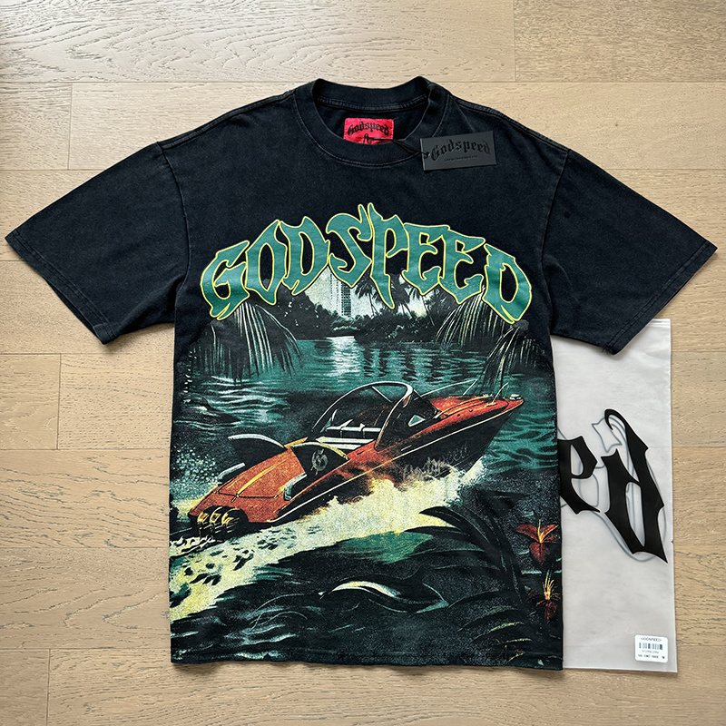 Godspeed Washed Rock Graphic T-Shirt ¡ª context