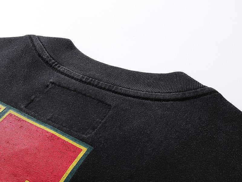 Godspeed Shark Sunset Graphic T-Shirt ¡ª detail
