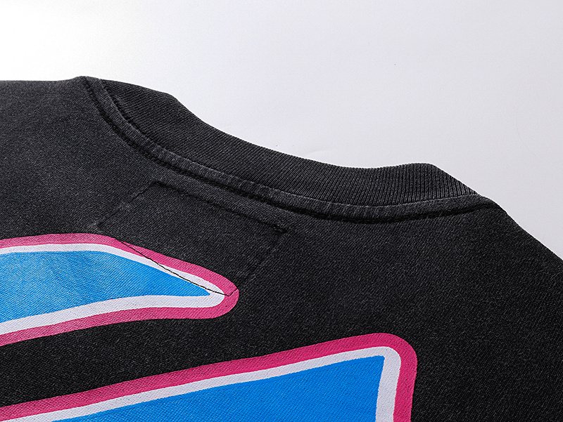 Godspeed Washed Black Rock Graphic T-Shirt ¡ª detail