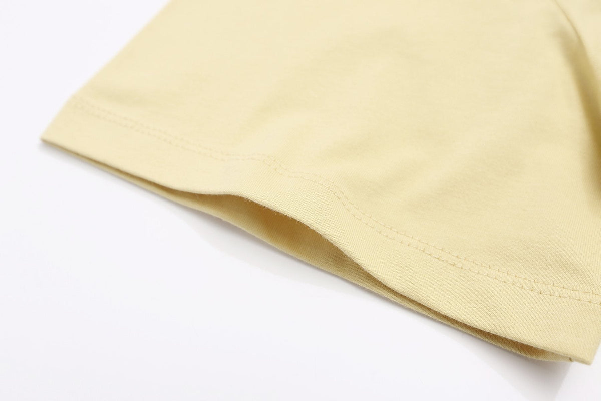 Fear of God Cream Front & Back Graphic T-Shirt ¡ª detail