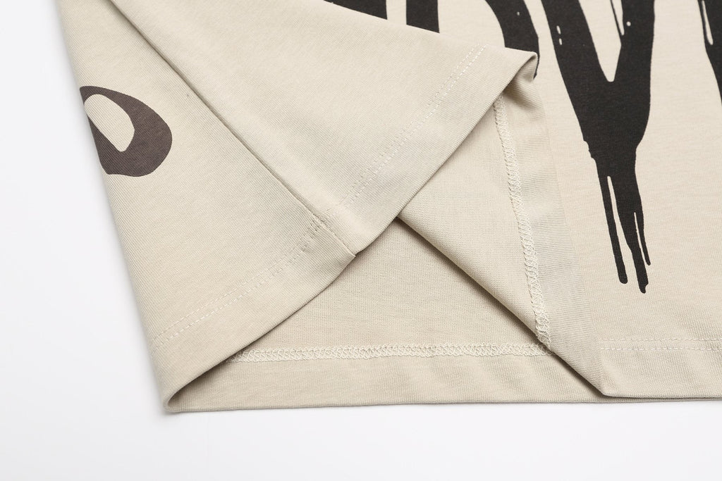 Fear of God Beige Graphic T-Shirt ¡ª detail