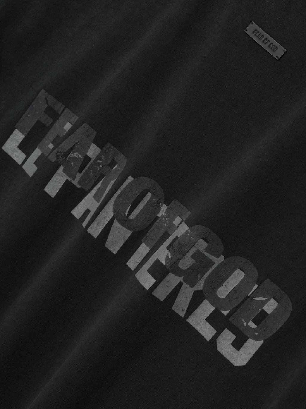 Fear of God Solidarity Le Panteres Graphic T-Shirt ¡ª detail