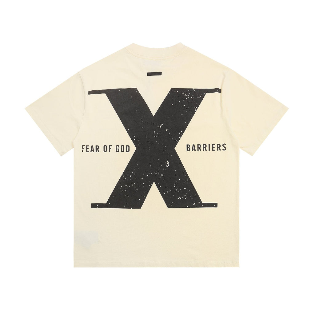 Fear of God x Barriers Cream Graphic T-Shirt ¡ª back