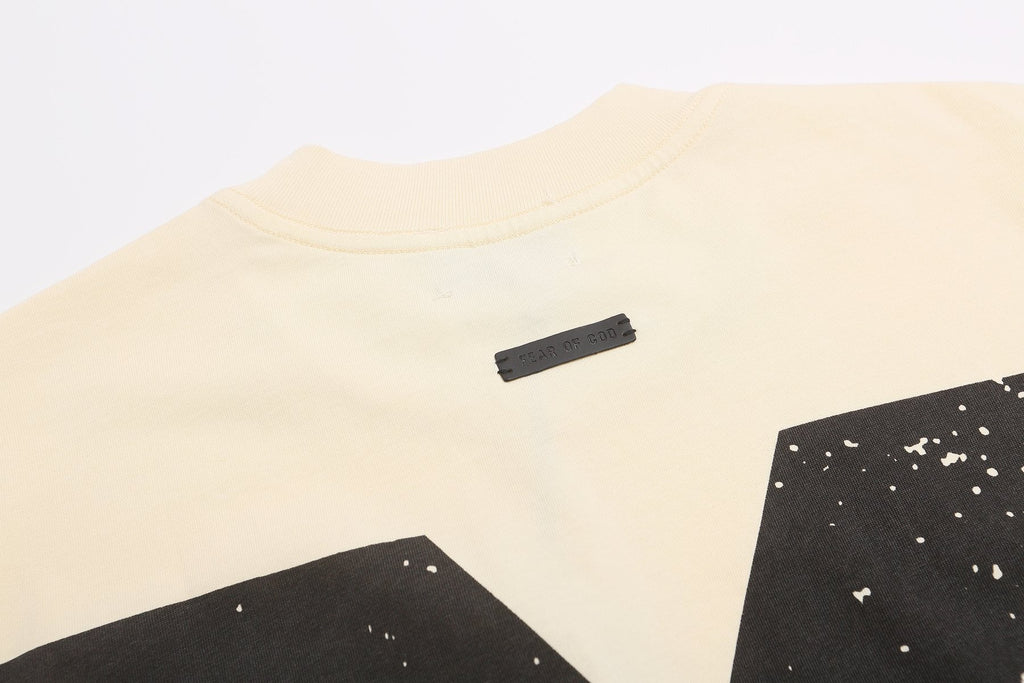 Fear of God x Barriers Cream Graphic T-Shirt ¡ª detail