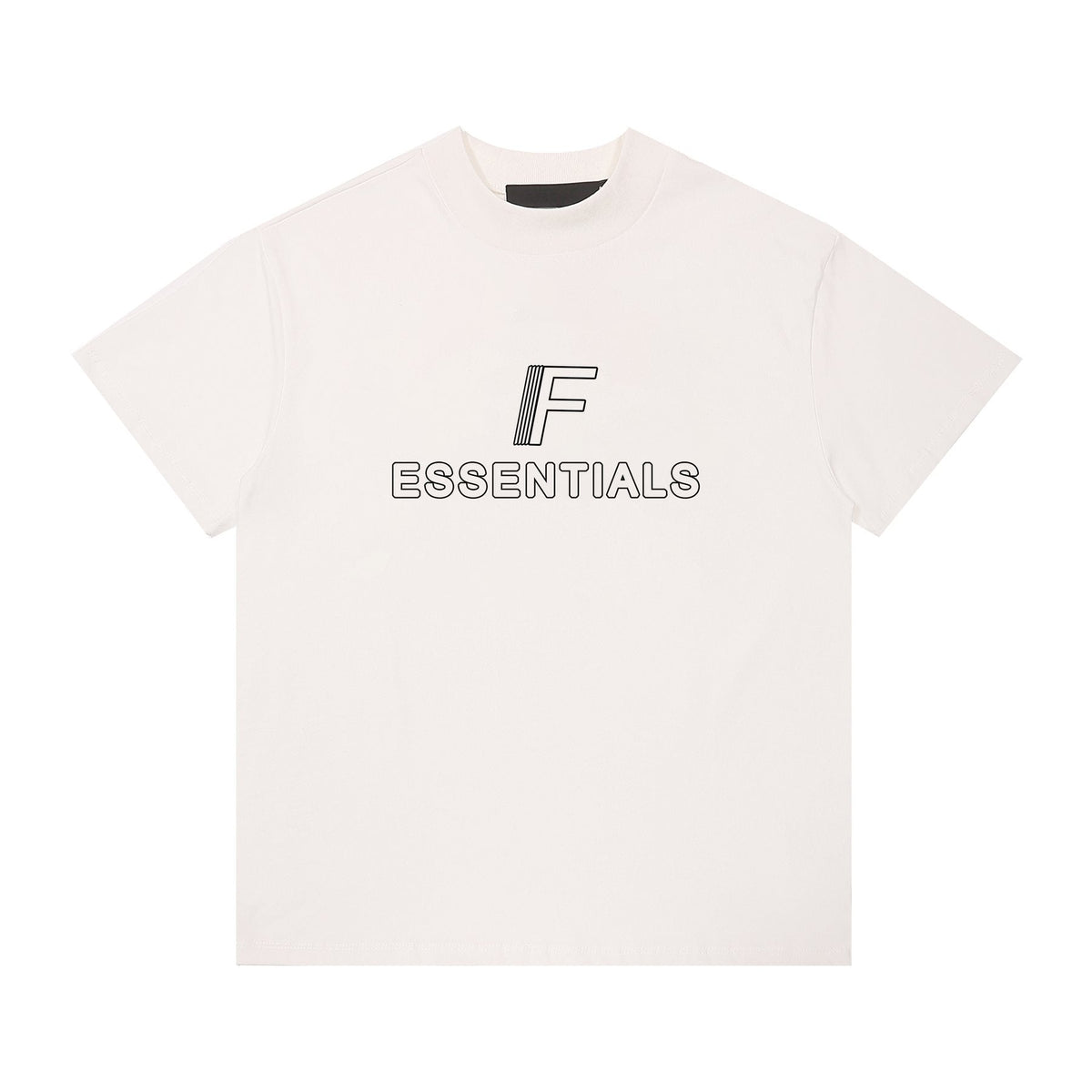 ESSENTIALS F-Letter Embroidered Graphic T-Shirt ¡ª front