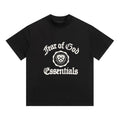 Fear of God Essentials Black College Graphic T-Shirt ¡ª front
