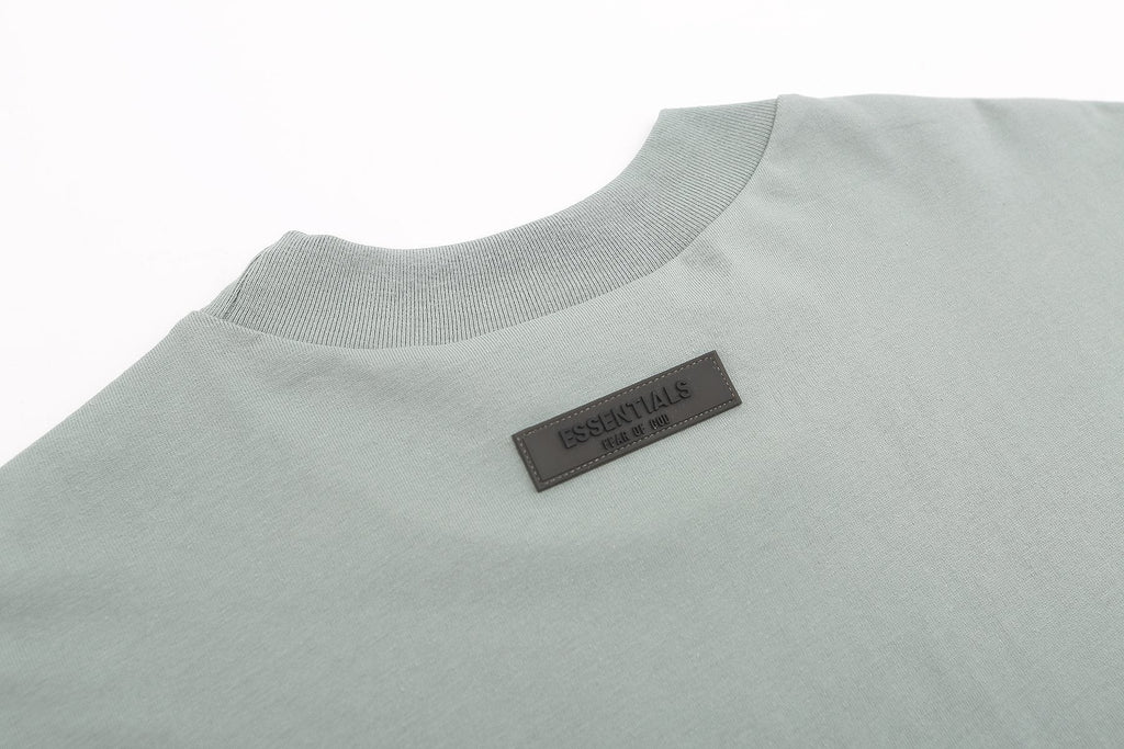 ESSENTIALS Front Wordmark Short-Sleeve T-Shirt ¡ª detail