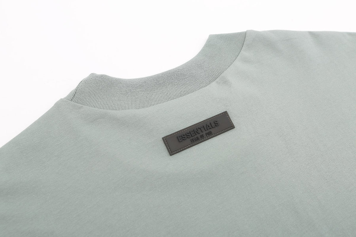 ESSENTIALS Front Wordmark Short-Sleeve T-Shirt ¡ª detail
