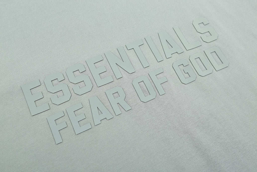 ESSENTIALS Front Wordmark Short-Sleeve T-Shirt ¡ª detail