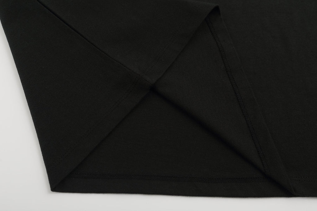 ESSENTIALS Flocked Logo Graphic T-Shirt ¡ª detail