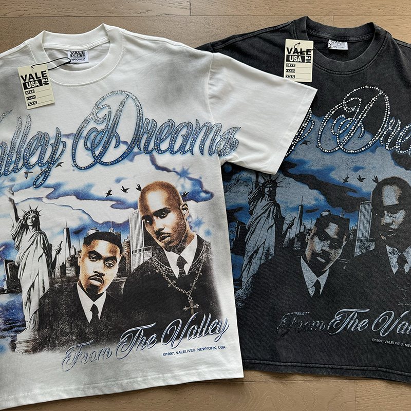 VALE USA Valley Dreams Rhinestone Graphic T-Shirt ¡ª context