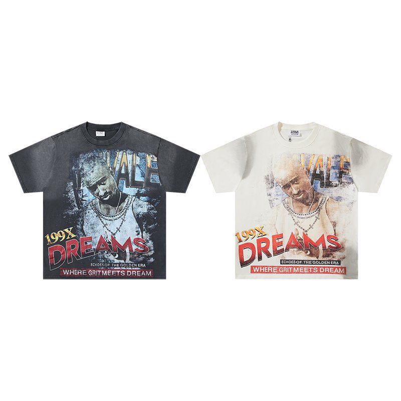 VALE USA Golden Era Washed Graphic T-Shirt ¡ª comparison