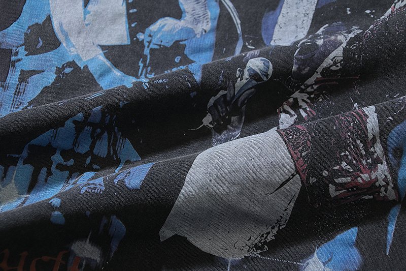VALE USA Washed Michael Jackson Graphic T-Shirt ¡ª detail