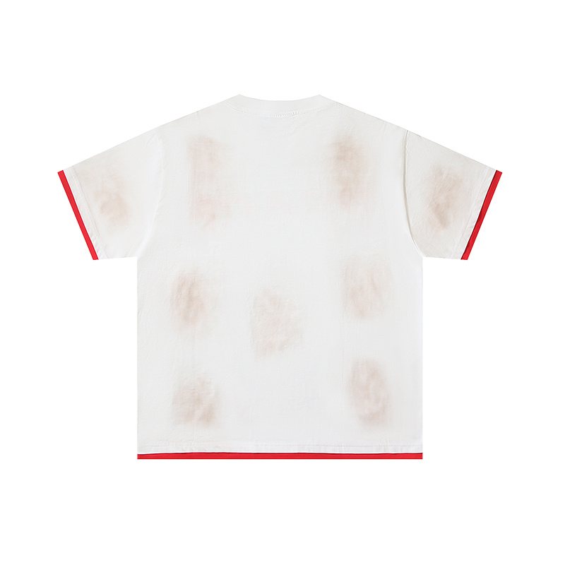 VALE USA Peace Graphic Cream T-Shirt ¡ª back
