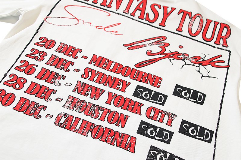 VALE USA Dreams Tour Graphic T-Shirt ¡ª detail