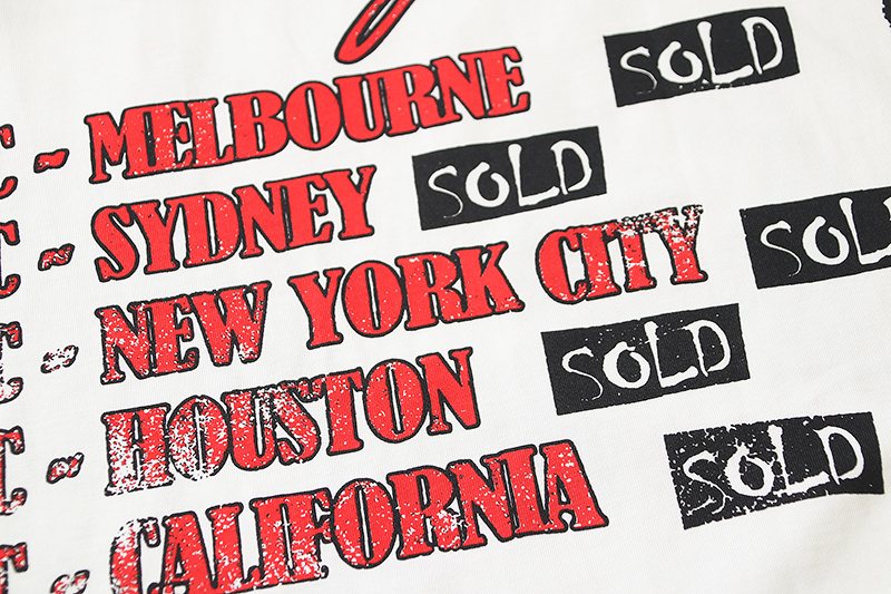 VALE USA Dreams Tour Graphic T-Shirt ¡ª detail