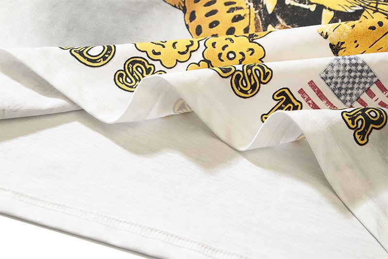 VALE USA Leopard Tour Graphic T-Shirt ¡ª detail