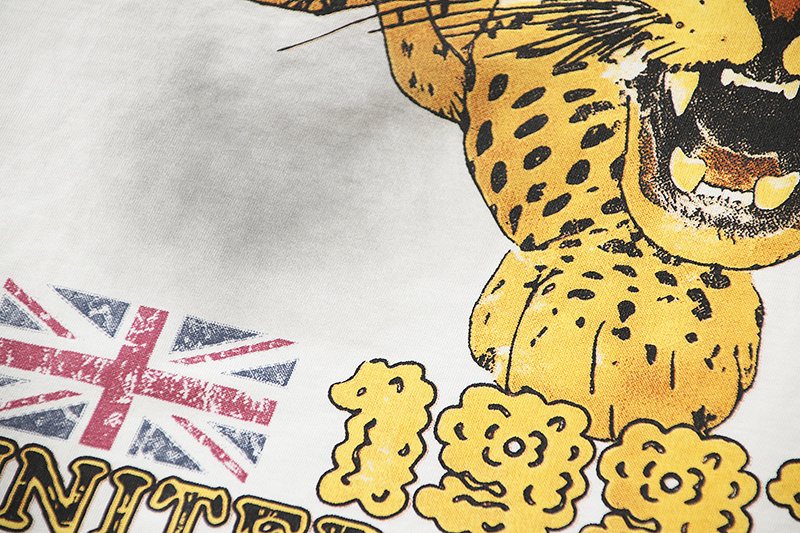 VALE USA Leopard Tour Graphic T-Shirt ¡ª detail