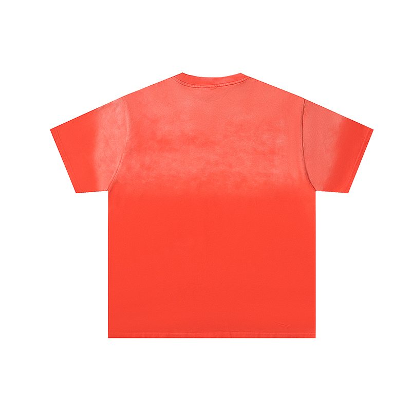 VALE USA Washed Red Graphic T-Shirt ¡ª back