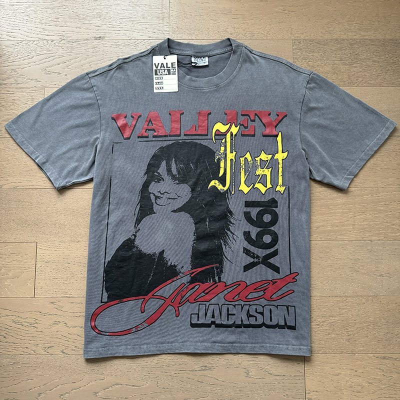 VALE USA Janet Jackson Festival Graphic T-Shirt ¡ª front