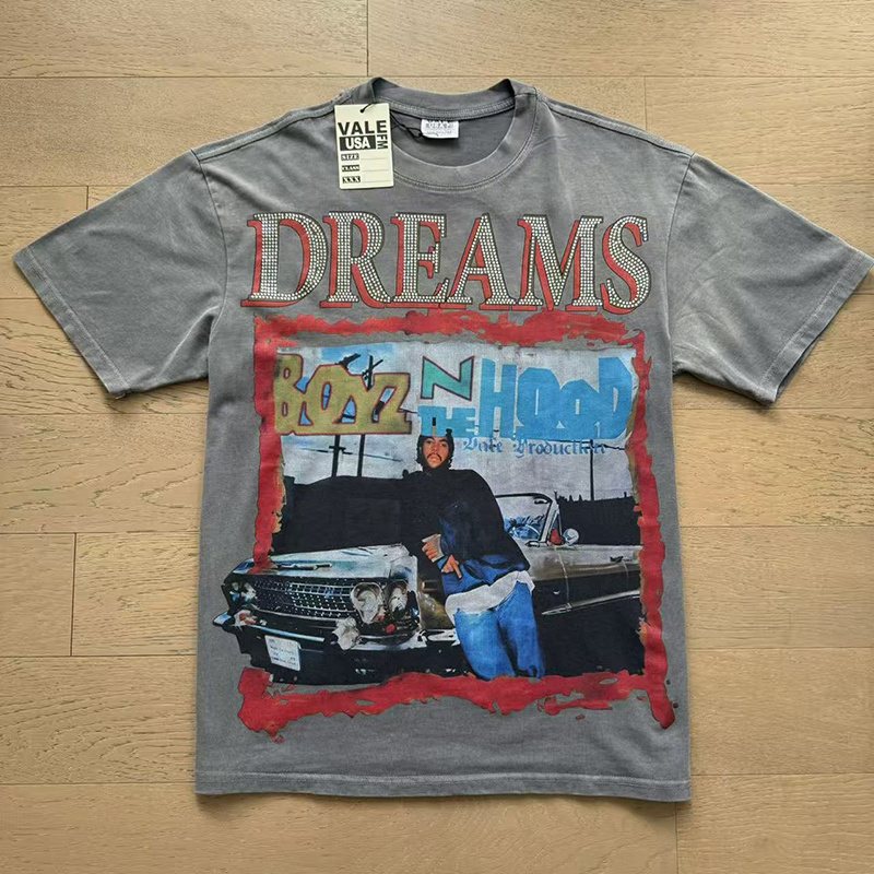 VALE USA Dreams Boyz N The Hood Graphic T-Shirt ¡ª front