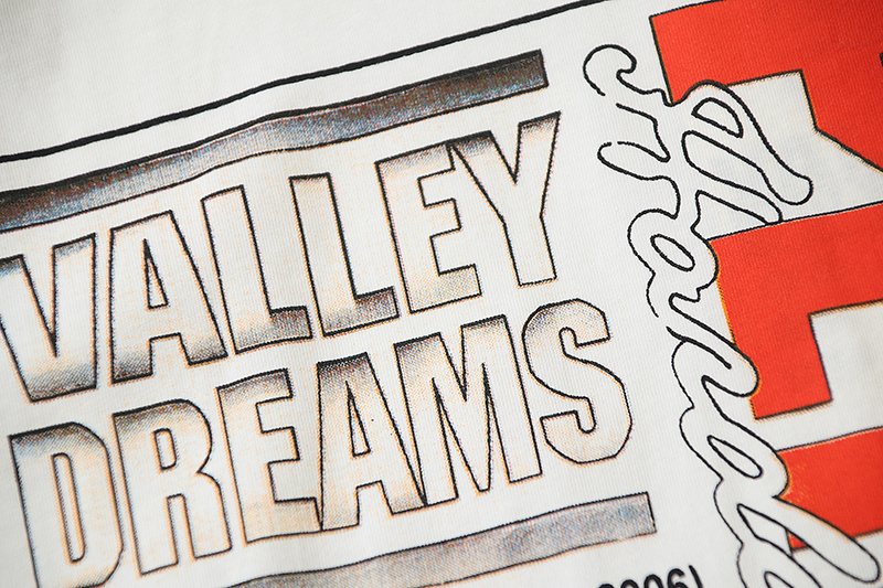 VALE USA Penny Basketball Graphic T-Shirt - White ¡ª detail