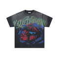 VALE USA Washed Black Front Graphic T-Shirt ¡ª hero