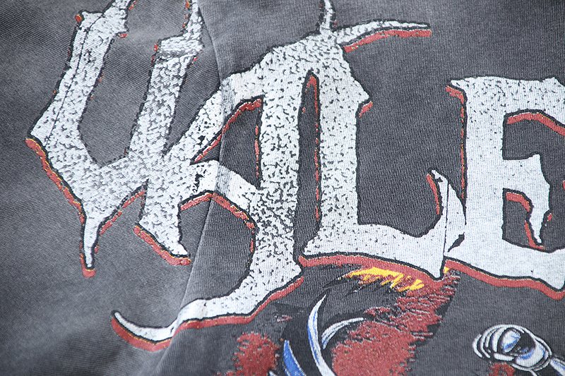 VALE USA Kile Dreams Washed Graphic T-Shirt ¡ª detail