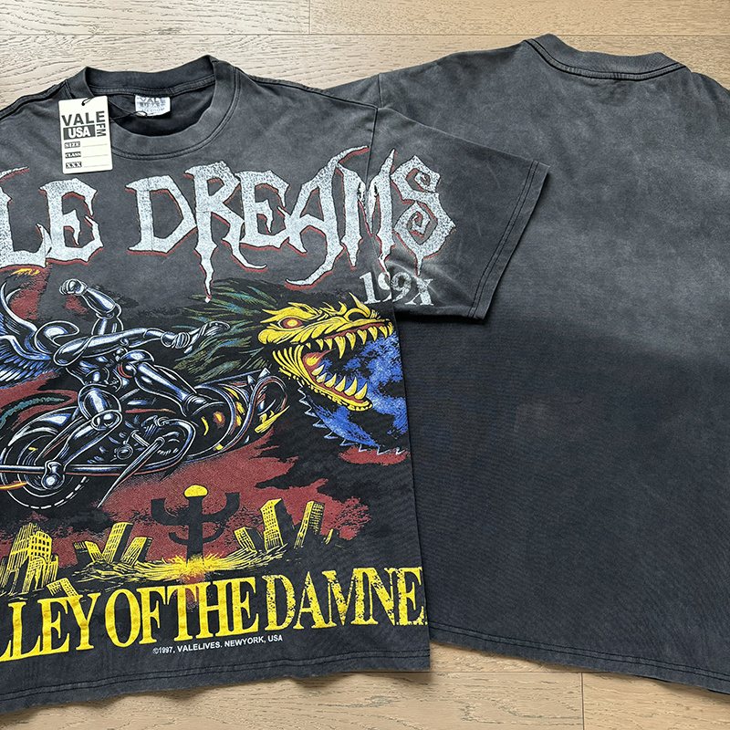 VALE USA Kile Dreams Washed Graphic T-Shirt ¡ª context