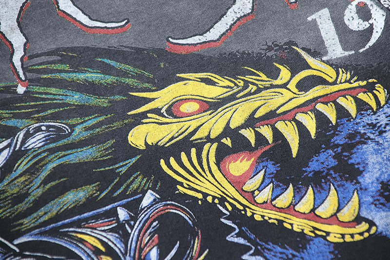 VALE USA Kile Dreams Washed Graphic T-Shirt ¡ª detail