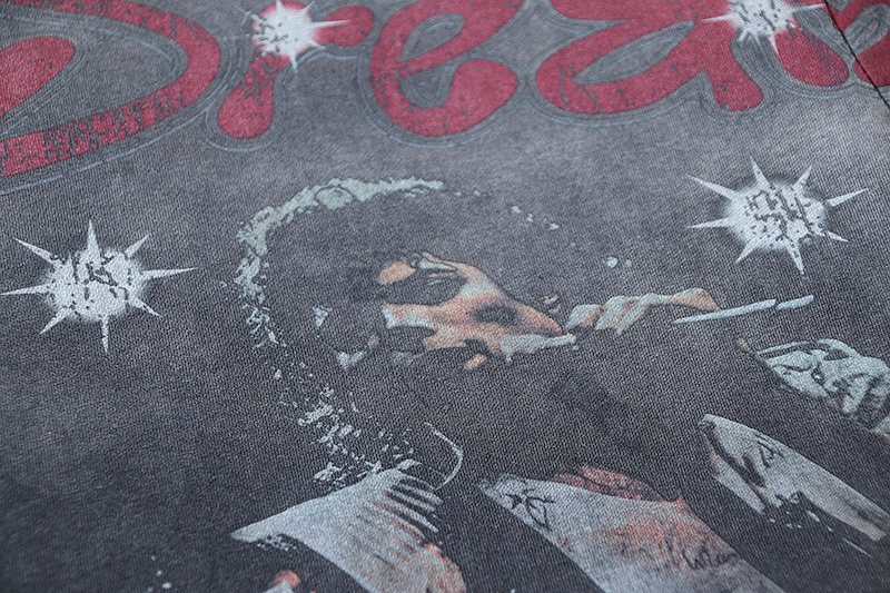 VALE USA King of Pop Graphic T-Shirt ¡ª detail