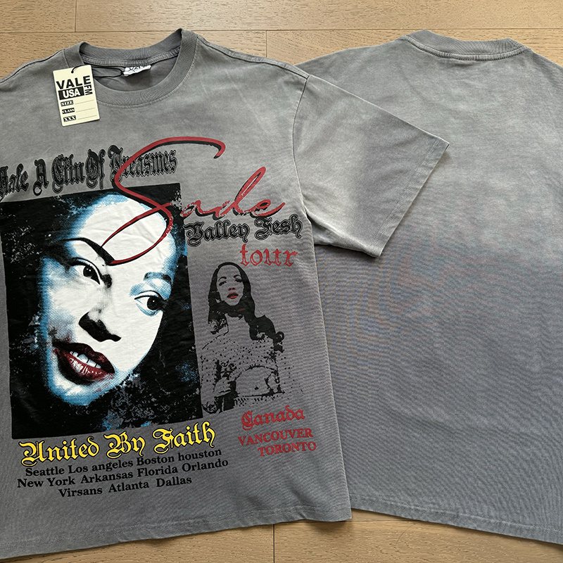 VALE USA Sade United By Faith Graphic T-Shirt ¡ª context