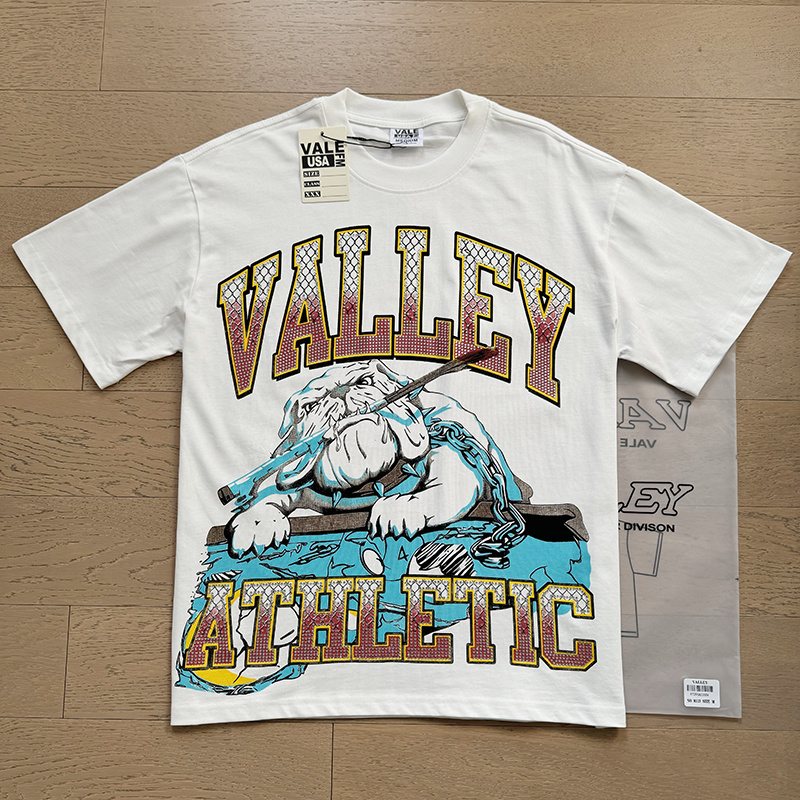 VALE USA Athletic Rhinestone Graphic T-Shirt ¡ª context