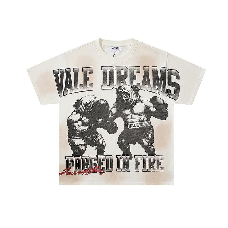 VALE USA Forged in Fire Boxing Graphic T-Shirt ¡ª hero