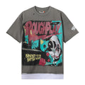 Rough Play Green Mask Dice Rhinestone Graphic T-Shirt ¡ª hero