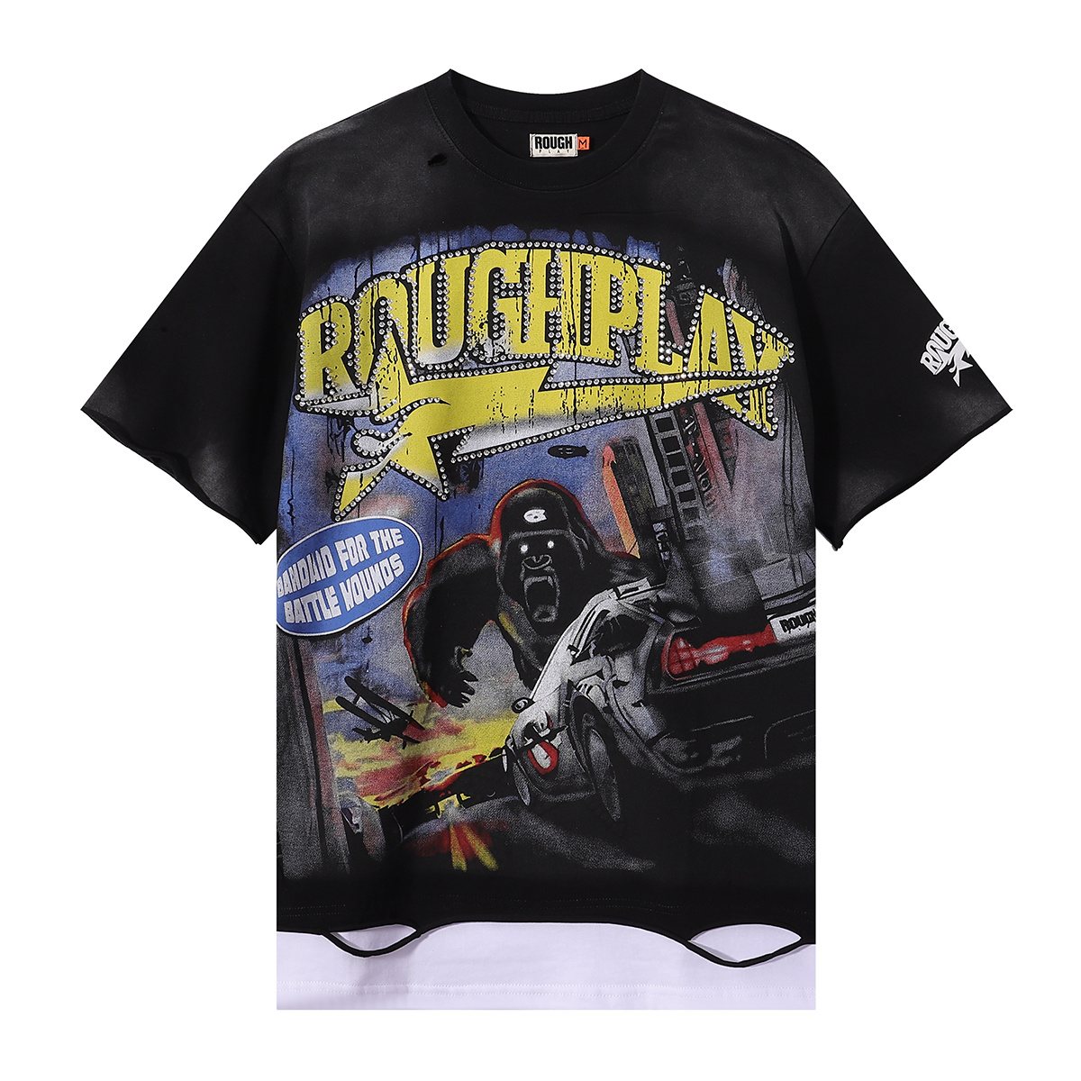 Rough Play Apocalyptic Gorilla Graphic T-Shirt ¡ª hero