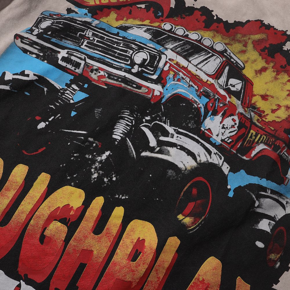Rough Play Off-Road Truck Distressed T-Shirt ¡ª detail