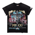 Rough Play Skeleton Cross Rhinestone Sleeveless T-Shirt ¡ª hero
