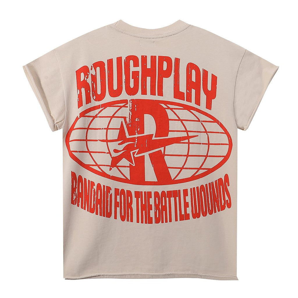 Rough Play Desert Cactus Rhinestone Graphic T-Shirt ¡ª back