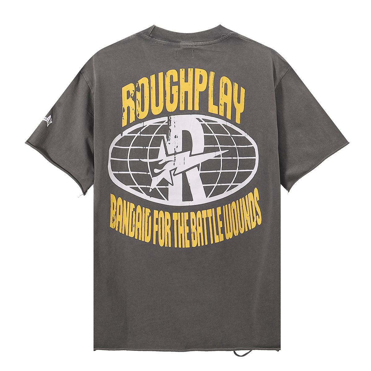 Rough Play Yellow Globe Graphic T-Shirt ¡ª hero