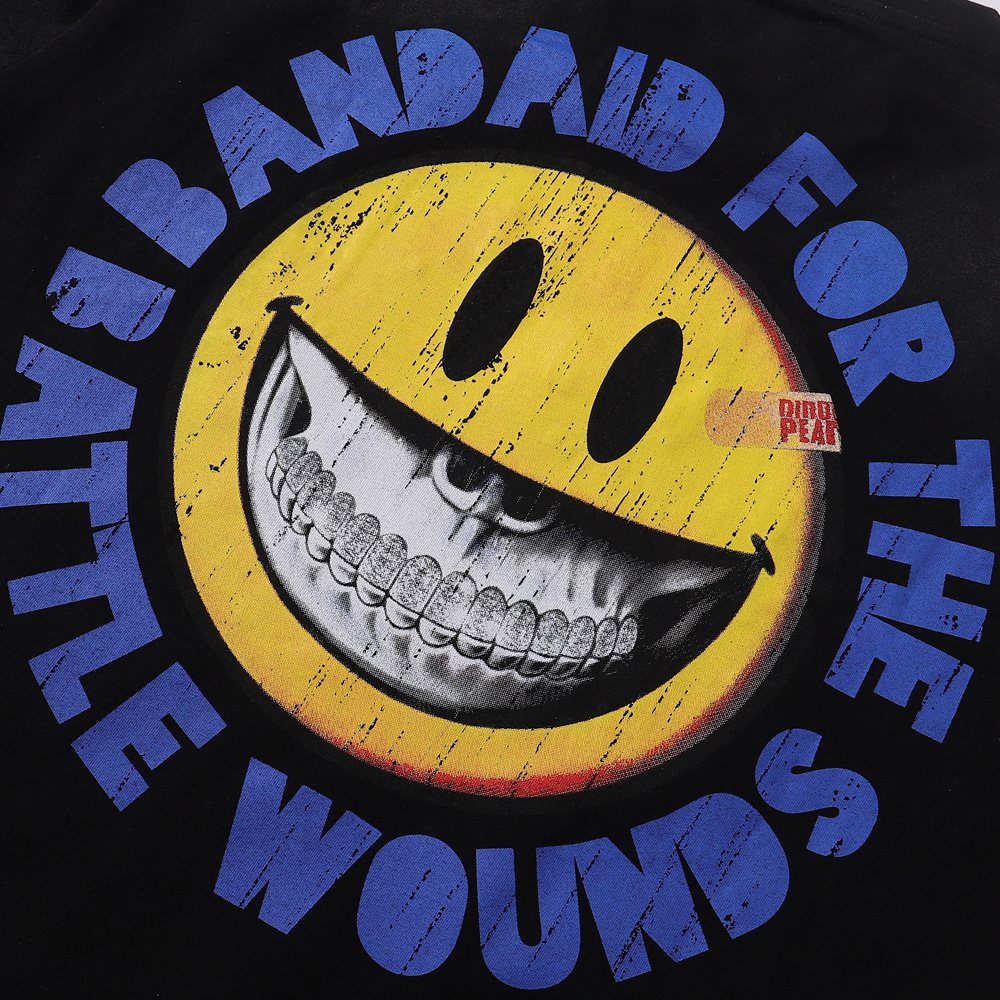 Rough Play Skeleton Baseball Graphic T-Shirt ¡ª detail