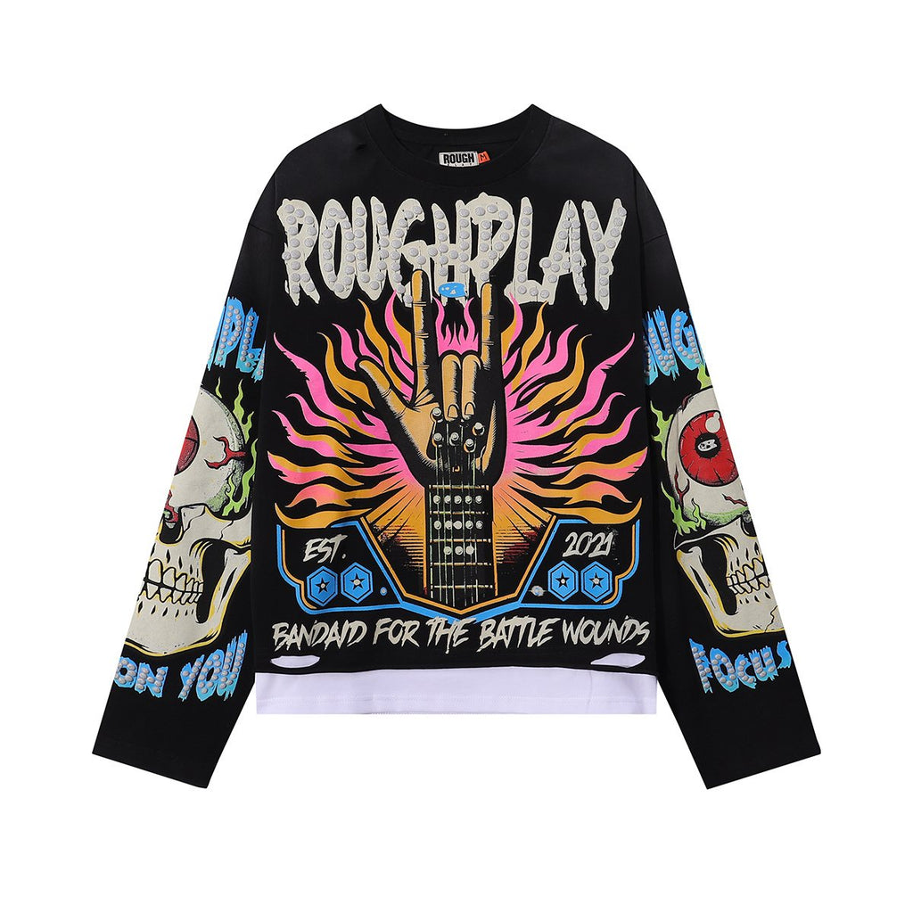 Rough Play Rock Graphic Long-Sleeve T-Shirt ¡ª hero