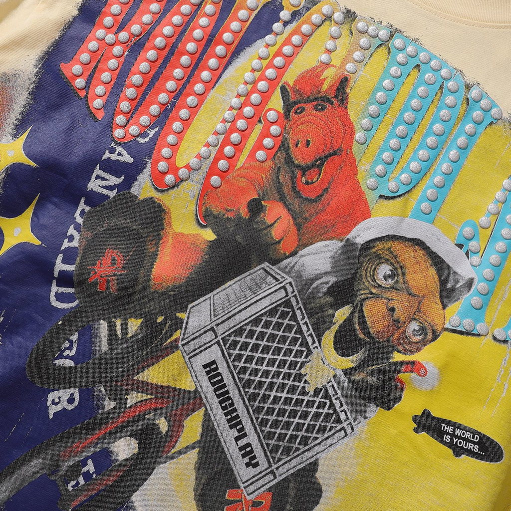 Rough Play E.T Graphic Long-Sleeve T-Shirt ¡ª detail