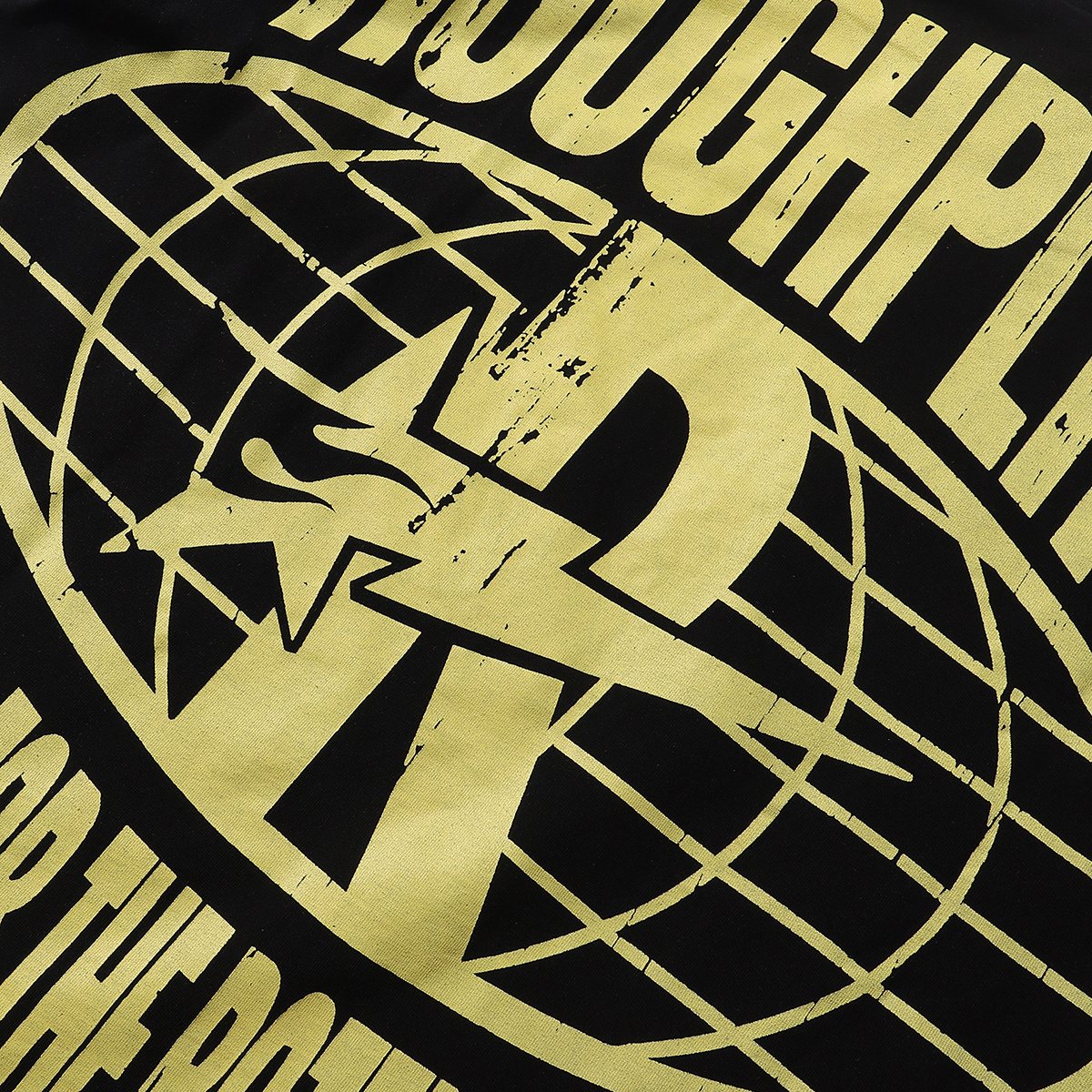 Rough Play Slime Skull Graphic Long-Sleeve T-Shirt ¡ª detail