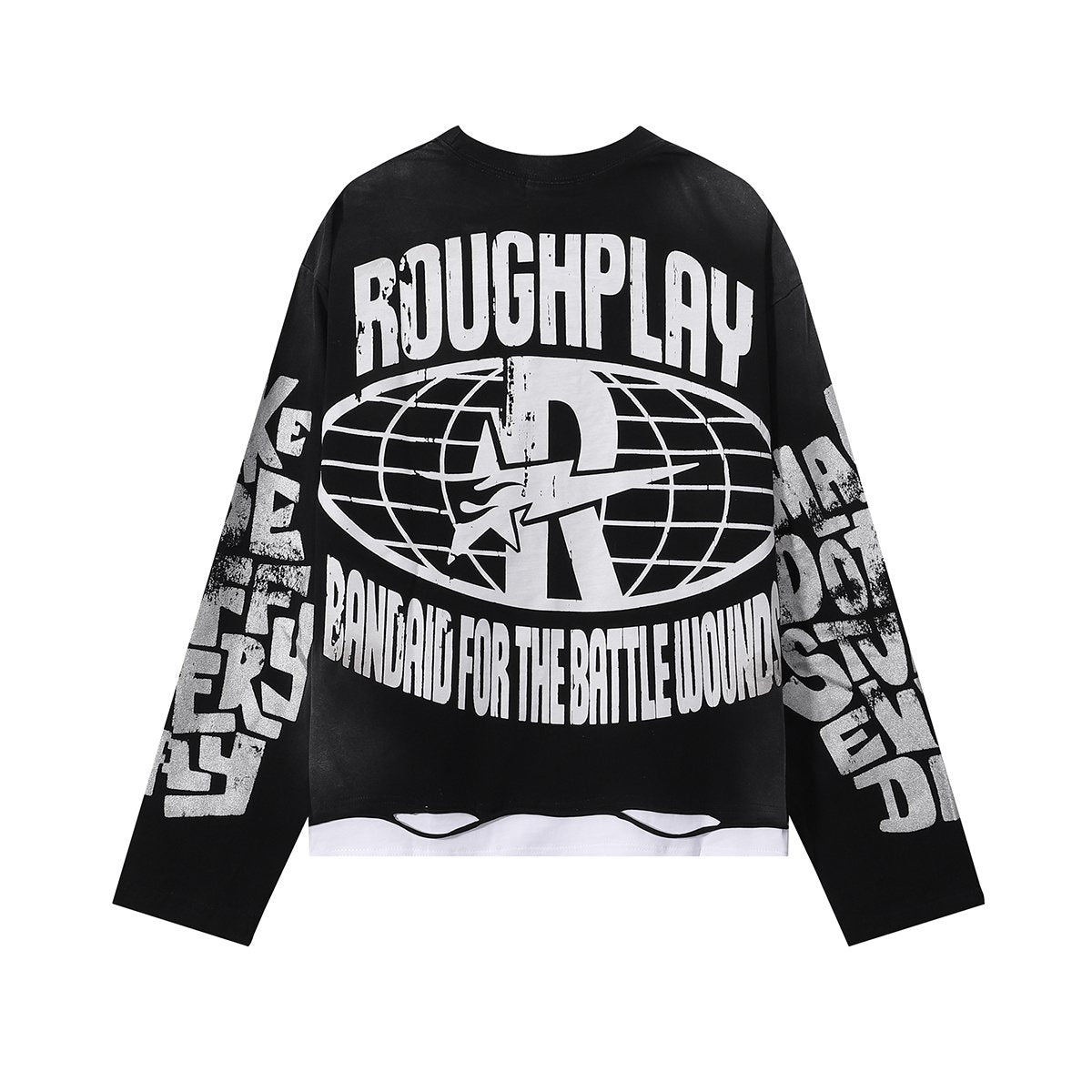 Rough Play Moon Walker Graphic Long-Sleeve T-Shirt ¡ª back