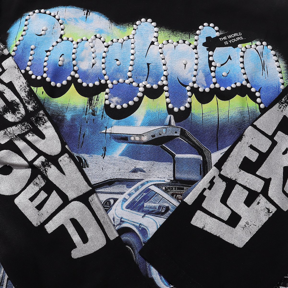 Rough Play Moon Walker Graphic Long-Sleeve T-Shirt ¡ª detail