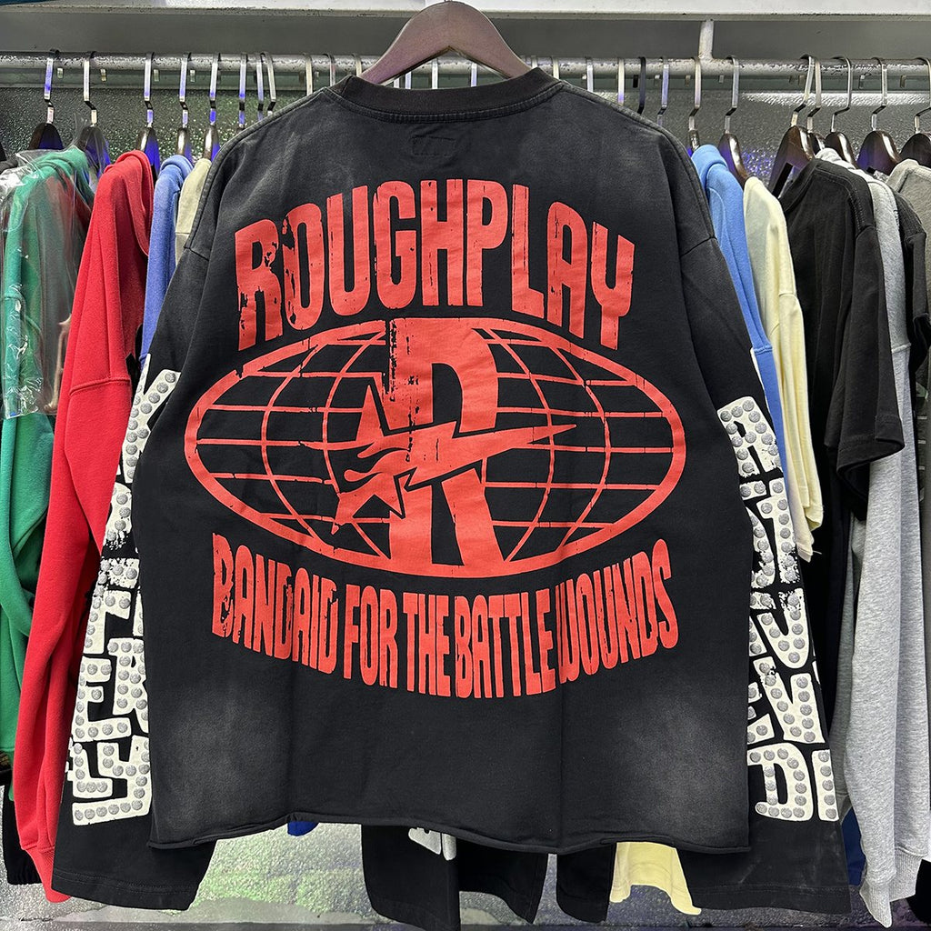Rough Play Together Graphic Long-Sleeve T-Shirt ¡ª context